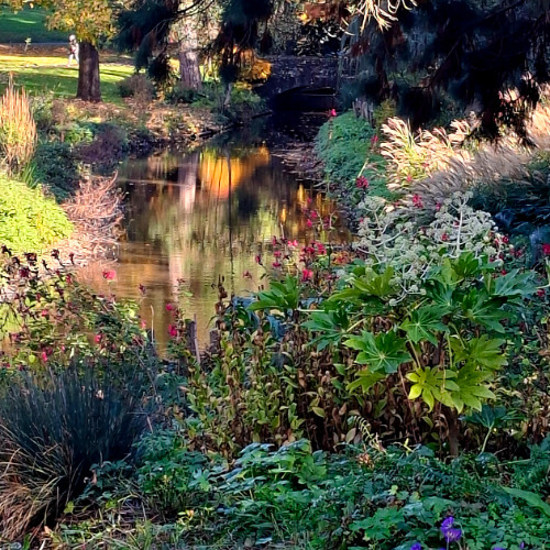 Enfantine XII :le parc en automne