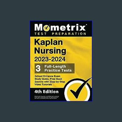 Stream Read 💖 Kaplan Nursing School Entrance Exam Study Guide 2023