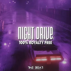 Night Drive" - Synth Pop Retrowave | Hip Hop Instrumental Music 2023 | 100% ROYALTY FREE BEATS