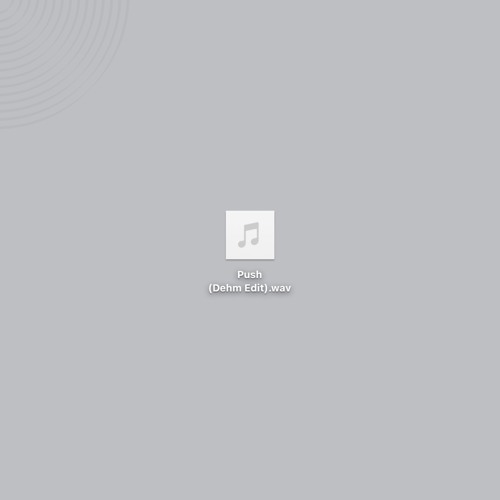 Skrillex, Hamdi, & Taichu - Push (Dehm Edit)