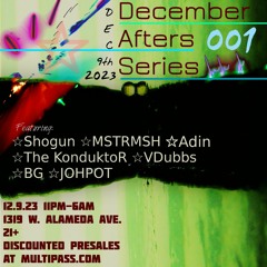 BG - Premixer For Dec Afters Series 001 12.9.23 (V.II)