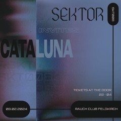 Bluest Closing Set at Sektor invites CATALUNA 09/02/2024
