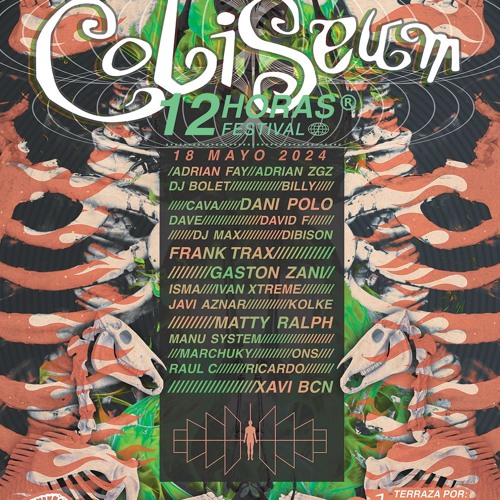 ADRIAN ZGZ LIVE 12 HORAS FESTIVAL COLISEUM