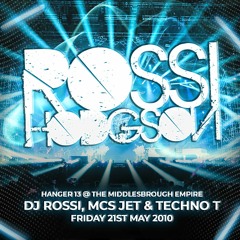 Hangar 13 - DJ Rossi, MCs Jet & Techno T - 21st May 2010 - The Middlesbrough Empire