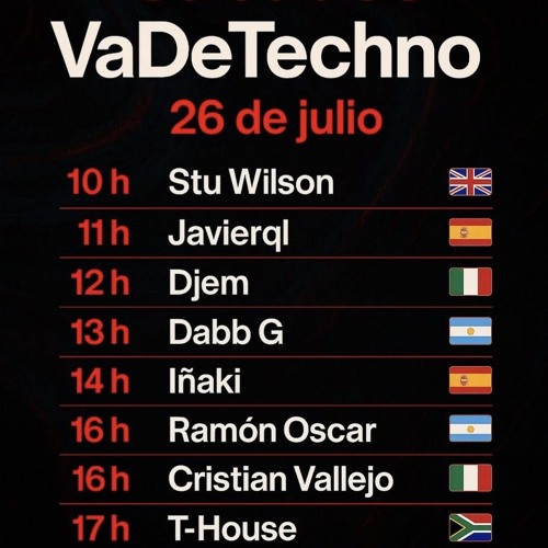 #360 Va de Techno Melodic Techno @djstuwilson