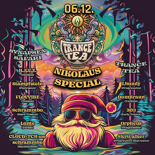 CLOUD_TCH B2B Schrammbo @ Synapsen Safari x Trance Tea Nikolaus Special