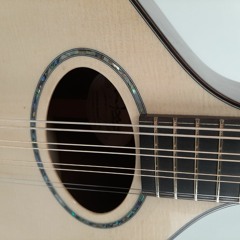 Flat-top OM, signature, Engelmann spr top, Maple body, 21.5" scale