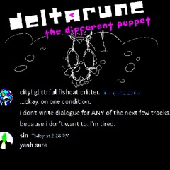 [Deltarune: The Different Puppet] citrine "city" sillierfish is DONE WRITING STUFF. [PIPEJAM 2]