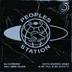 Peoples Station #5 on Jungletrain.net - 2023/03/04 - DJ Chromz & Vali NME Click