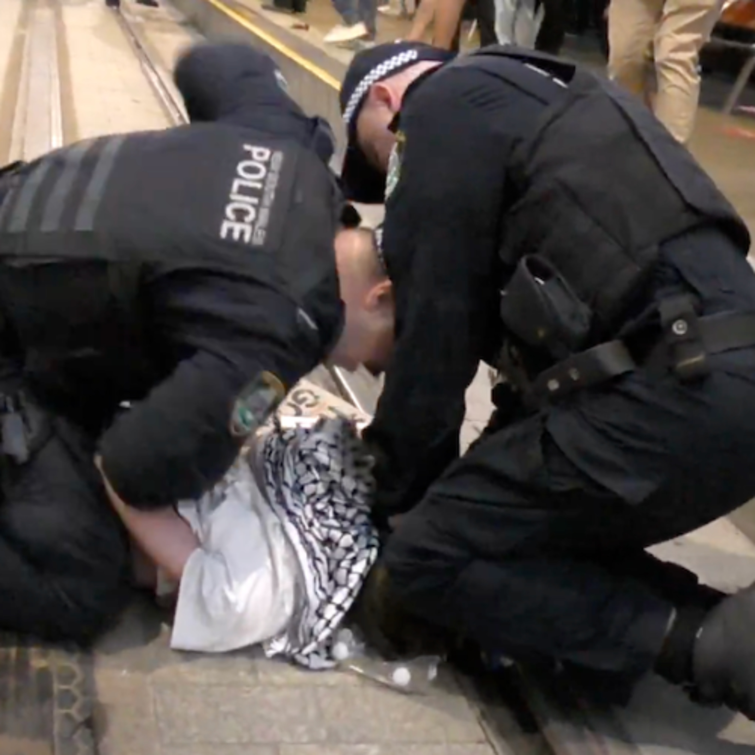 In Australia The Police Beat You Up For Opposing Genocide