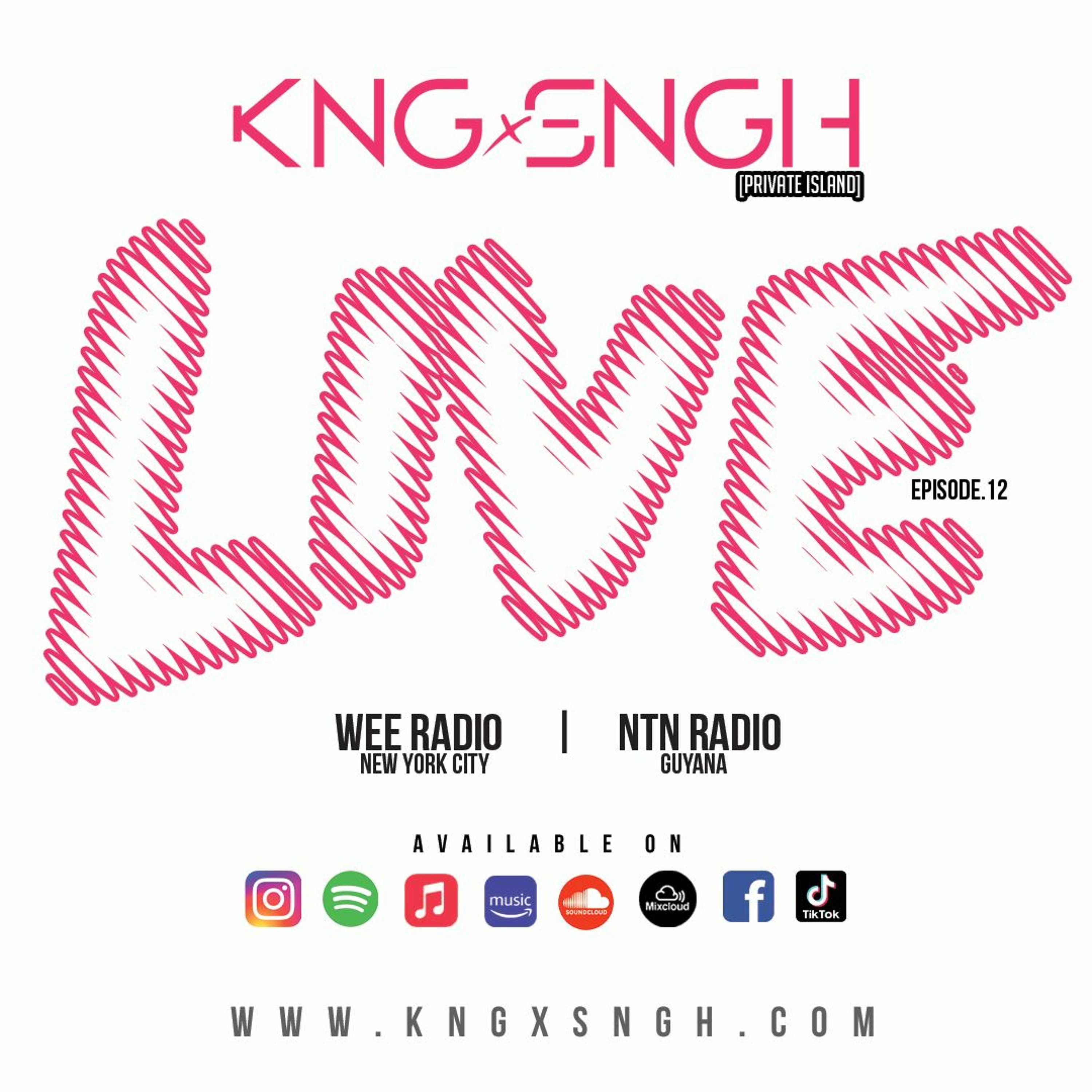 LIVE ep.12 | @kngxsngh | www.kngxsngh.com episode artwork
