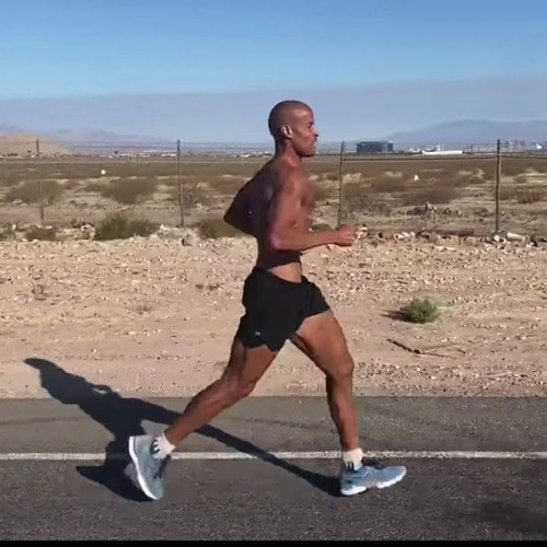 David Goggins runs
