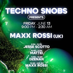 JESSE SCOTTO | Techno Snobs St. Petersburg