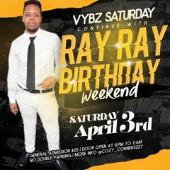 VYBZ SATURDAY RAYRAY BIRTHDAY BASH PT.2  CJ SHELLAZ X B2B X MADVIBES X KEVIN LIFE RFB DJS