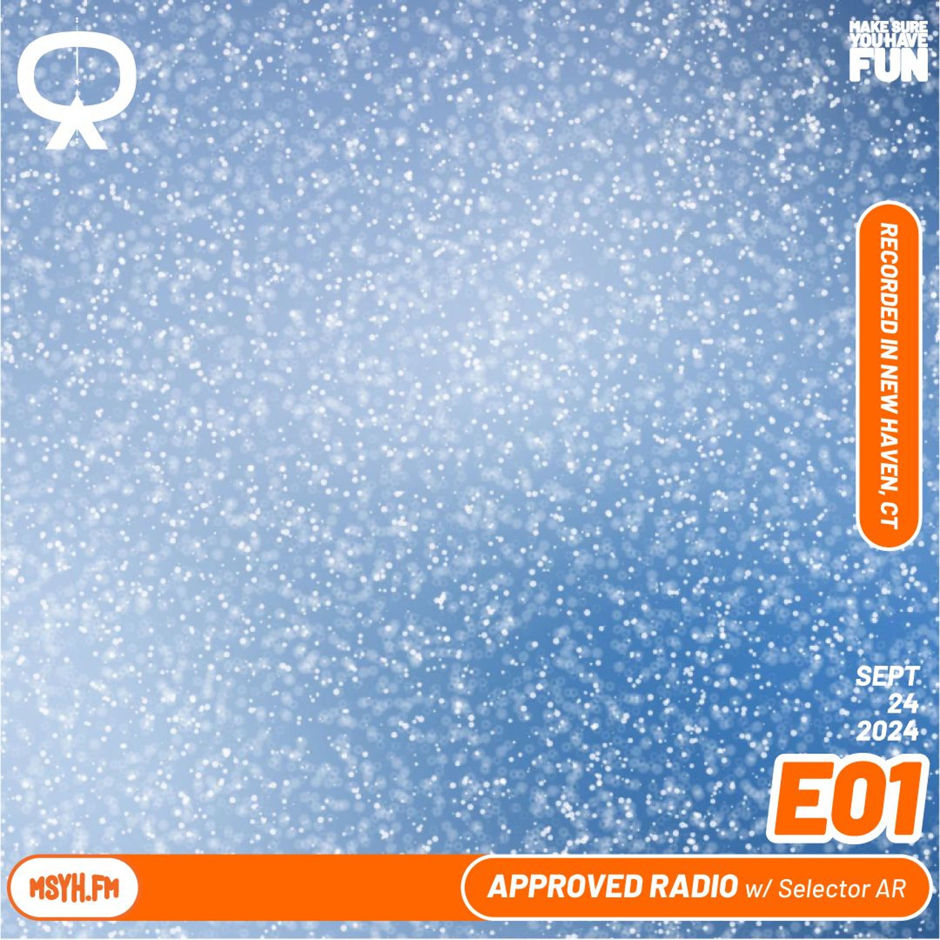 Approved Radio | Episode 1 with AR episode artwork