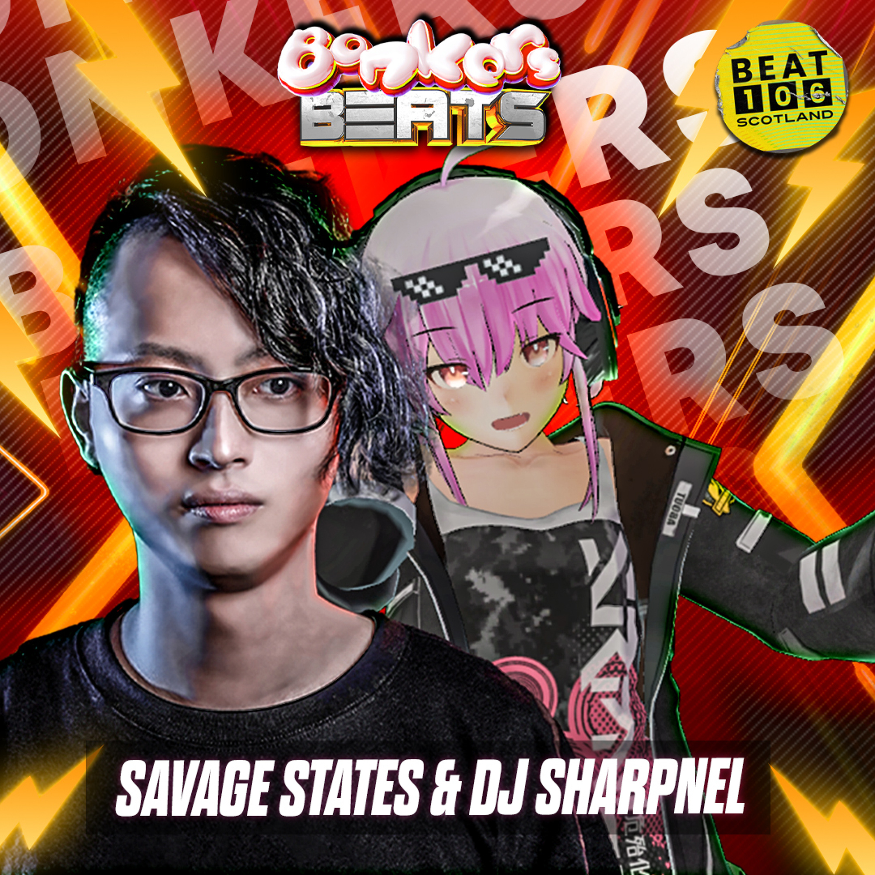 Savage States & DJ Shrapnel - Bonkers Beats 166 - 20.09.24