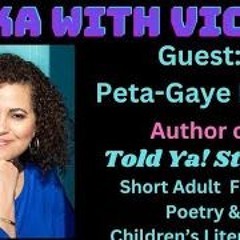 Fika With Vicky - Author Peta - Gaye Nash - Focus Book  Told Ya! Stories - Petagayenash Com