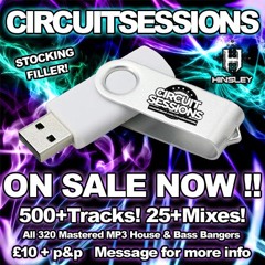 CIRCUIT SESSIONS #111 mixed by Hinsley - New USB Available!