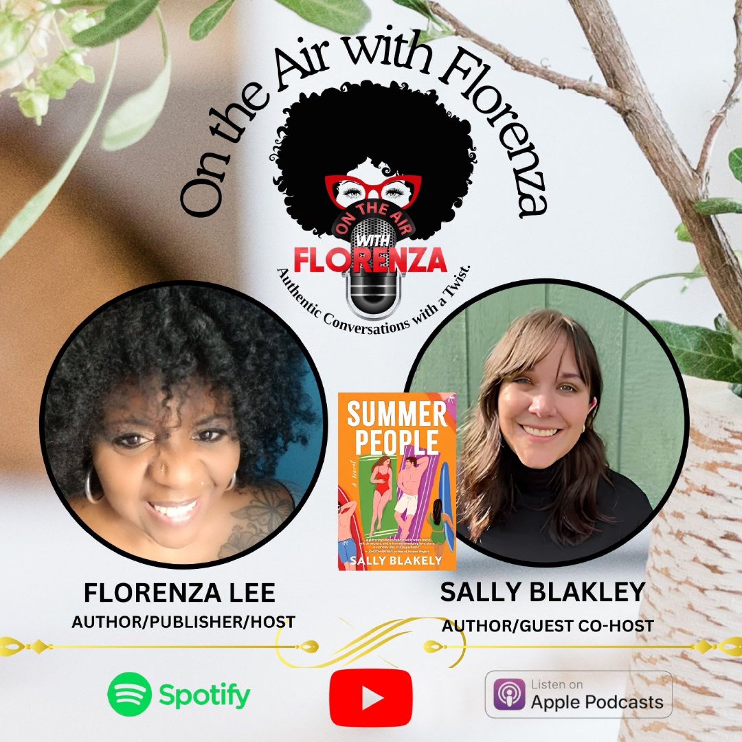 Sally Blakley Co-hosts On the Air with Florenza episode artwork