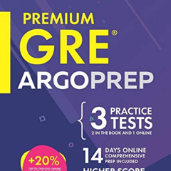 ACCESS EBOOK 📂 GRE by ArgoPrep: Premium GRE Prep + 14 Days Online Comprehensive Prep