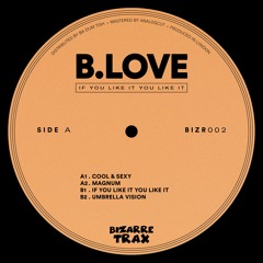 B.Love - If You Like It You Like It EP (BIZR002)