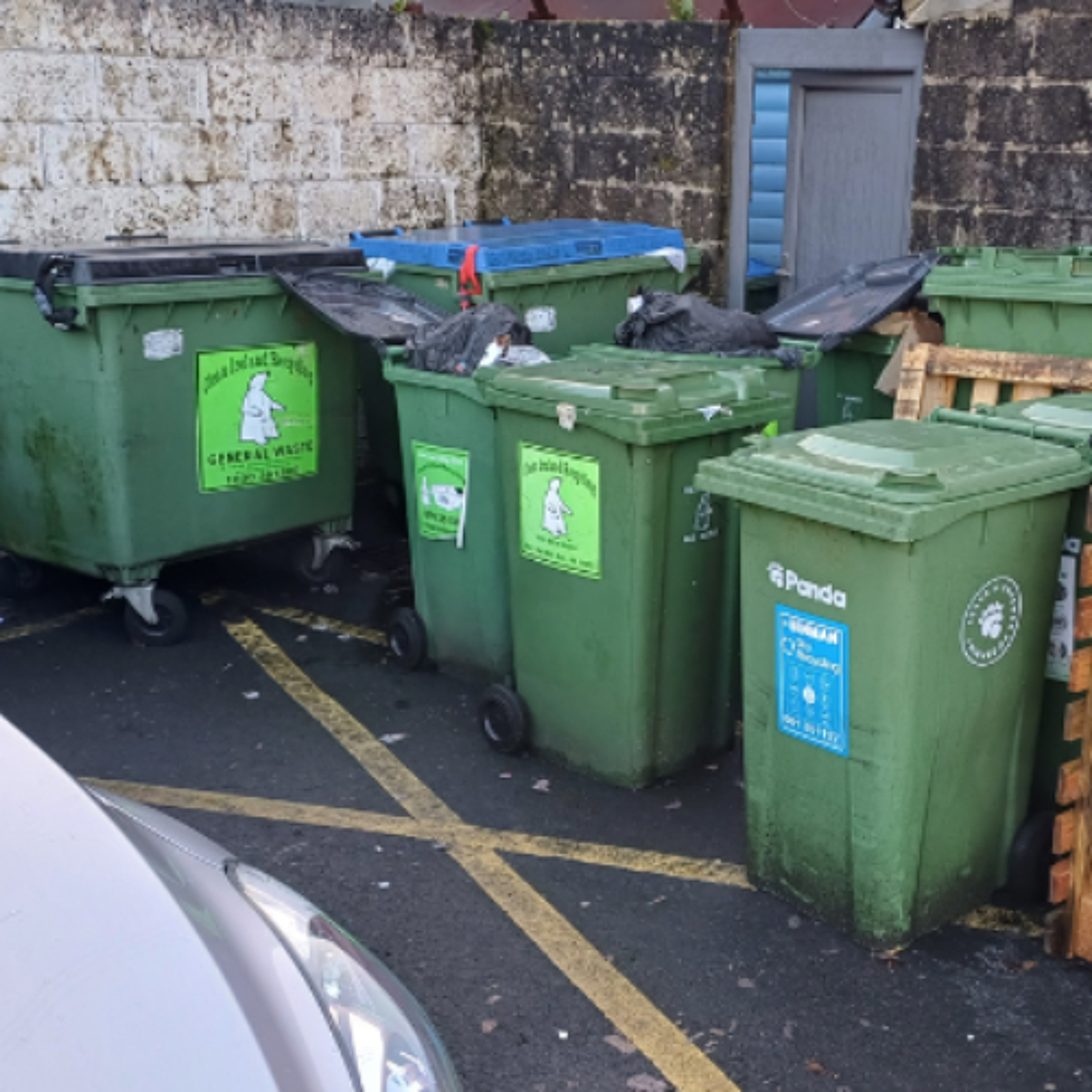 Business Highlights Moran's Car Park Refuse Issue