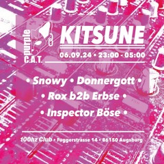 Snowy @ Purple C.A.T. pres. Kitsune ⎜ 06.09.24 ⎜ 100Hz Club, Augsburg