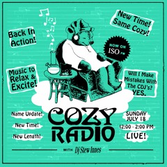 COZY RADIO  2021 - 07 - 18  (ISO Radio)