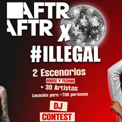 Dj Contest AftrAftr x Illegal 2025 Techno Vinyl Set - Bardo Jet