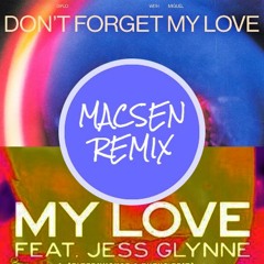 Diplo Vs Route 94 - Don't Forget My Love (Macsen Remix)
