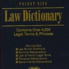 Ebook Gilberts Pocket Size Law Dictionary Blue Newly Expanded 2nd Edition for ipad