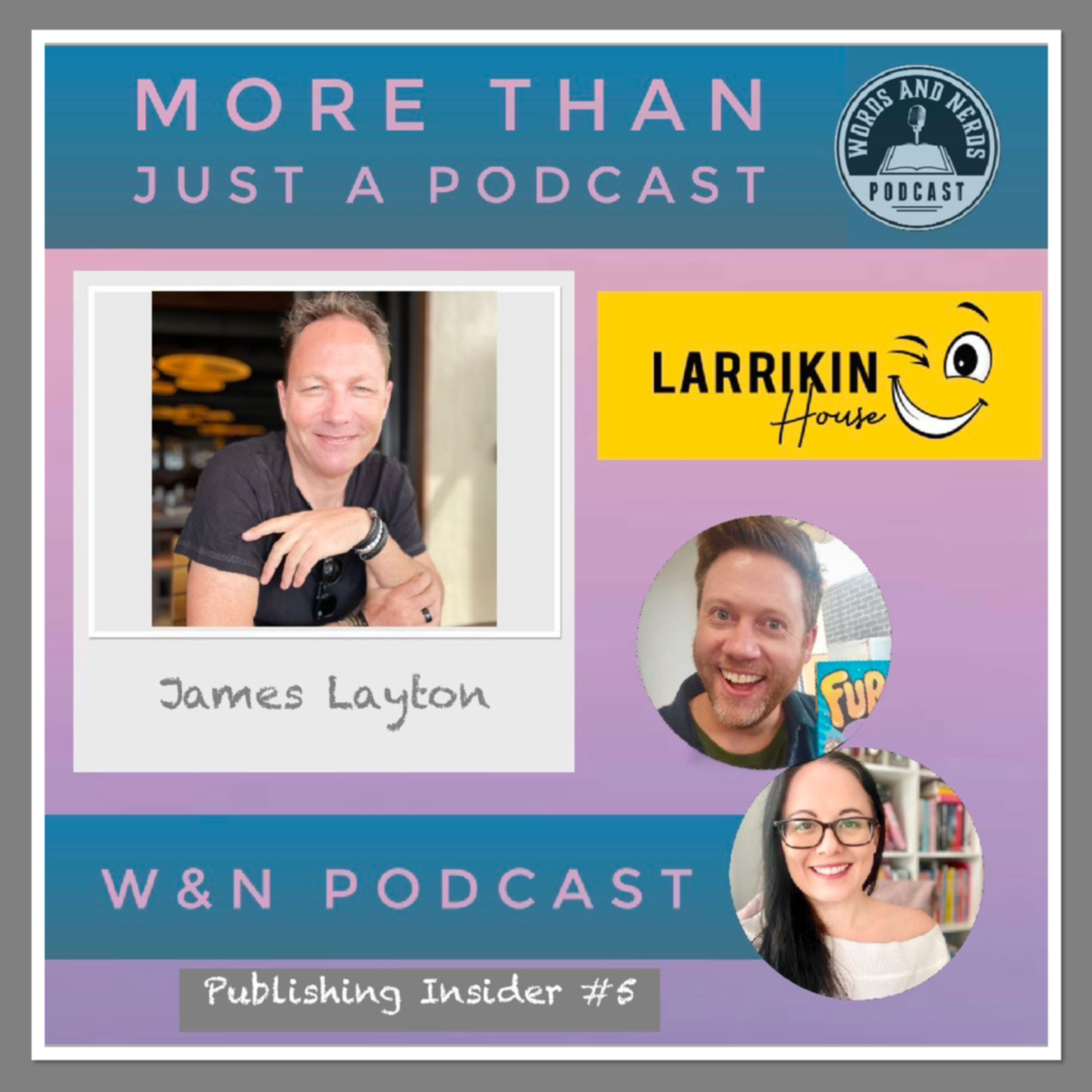 Words and Nerds: Authors, books and literature.