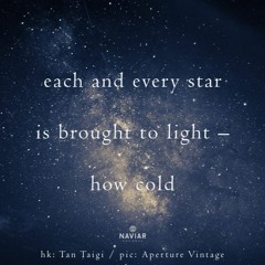Each And Every Star (naviarhaiku380)