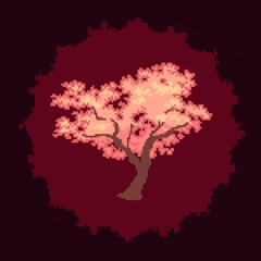 Field of Pink and Gold
