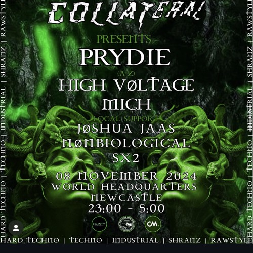COLLATERAL 003 - SX2 DEBUT LIVE SET