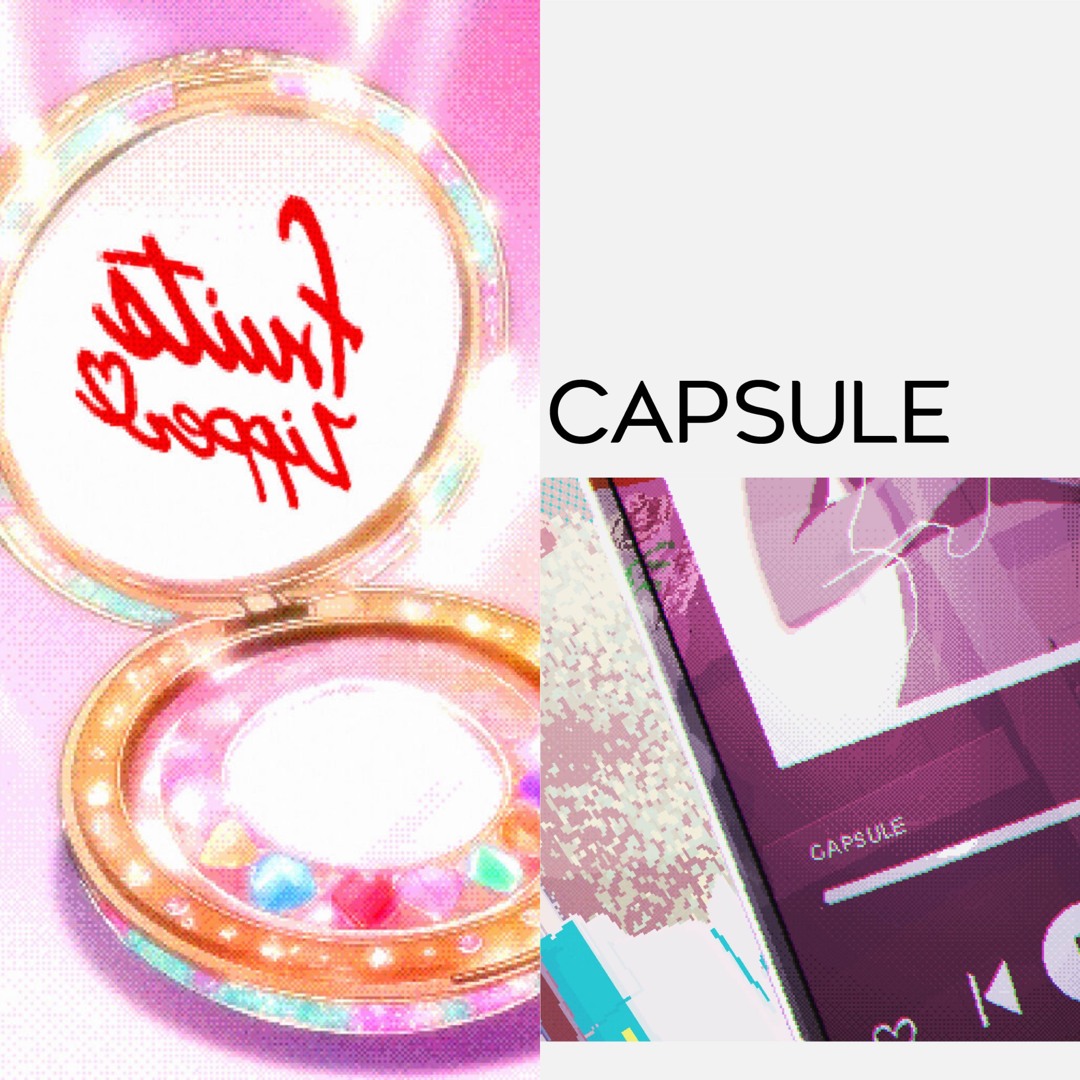 Stream かがみ x Starry Sky / FRUITS ZIPPER & CAPSULE by 紅孔雀
