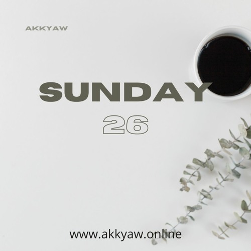Sunday 26