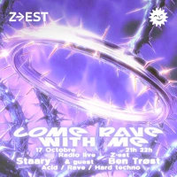 Soundcloud podcast image for come rave with me - Staary invite Ben Trøst 