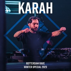 KARAH @ Rotterdam Rave Winter Special Afterparty, 16-12-2023, Maassilo, Rotterdam
