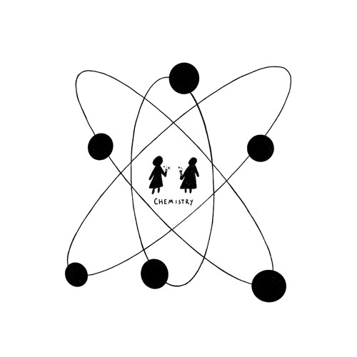 A photo of the album cover of “Chemistry” by Gigi Perez