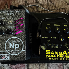 Neptunium + Sansamp Boosted bass and Treble with HPF