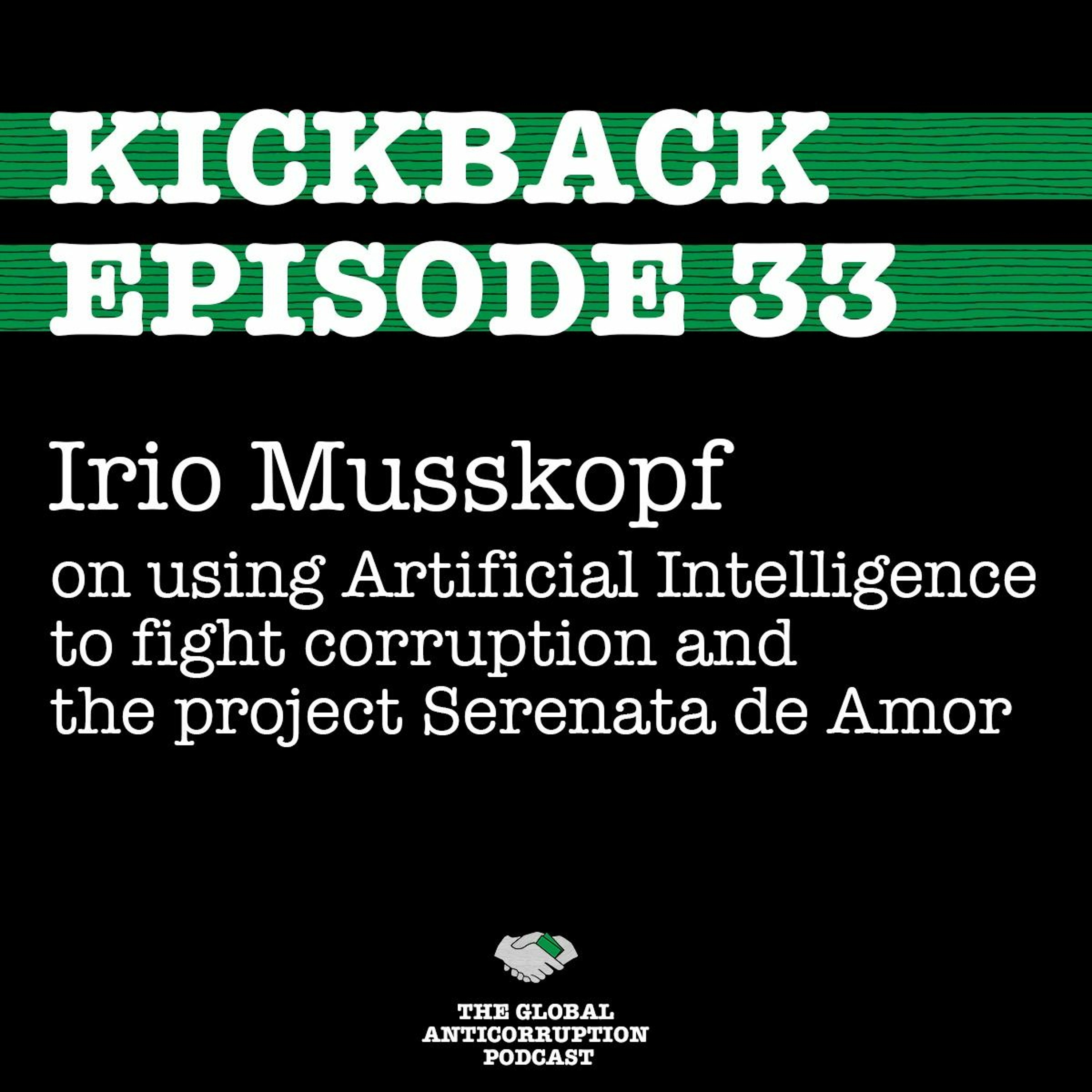33. Irio Musskopf on using Artificial Intelligence to fight corruption episode artwork