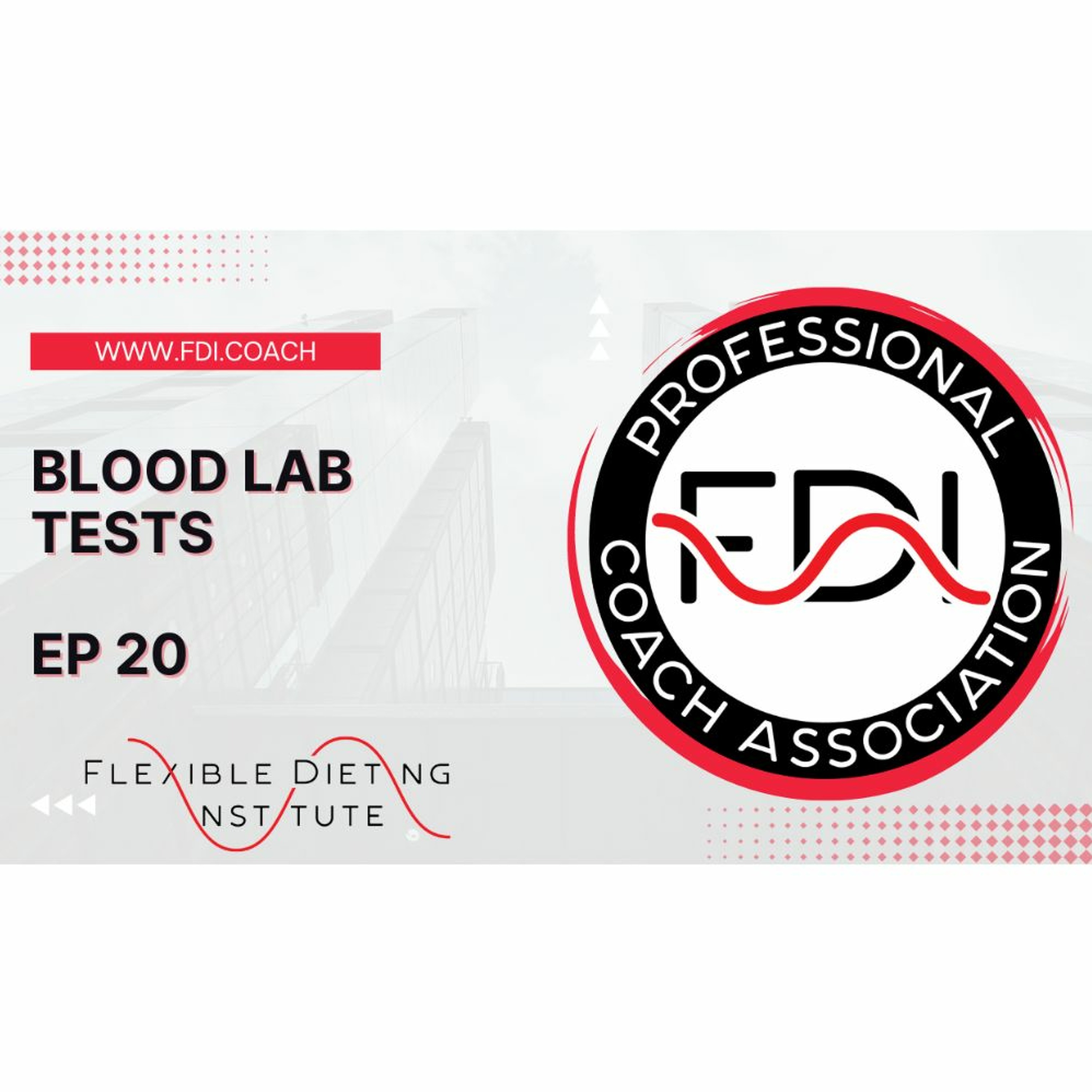 BLOOD LAB TESTS - THE FLEXIBLE DIETING PODCAST - EP 20 episode artwork