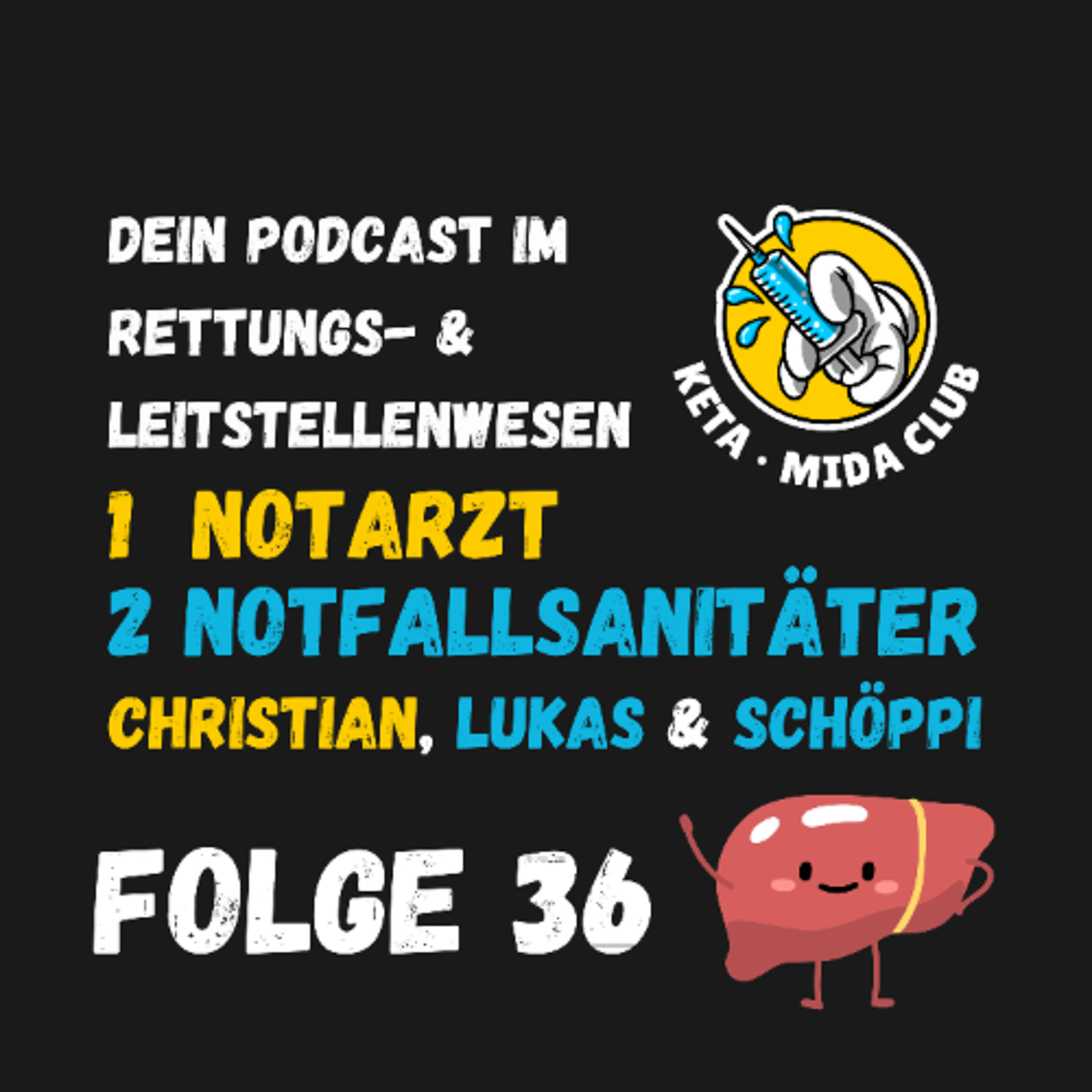 Folge 36 Die Leber: Das stille Kraftwerk – Lebensretter, Filterorgan & präklinische Falle | Keta Mida Club episode artwork