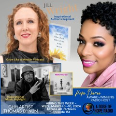 ADOH RADIO PRESENTS EPISODE 151:  FEAT. AUTHOR JILL WRIGHT AND RECORDING ARTIST THOMAS BYNUM