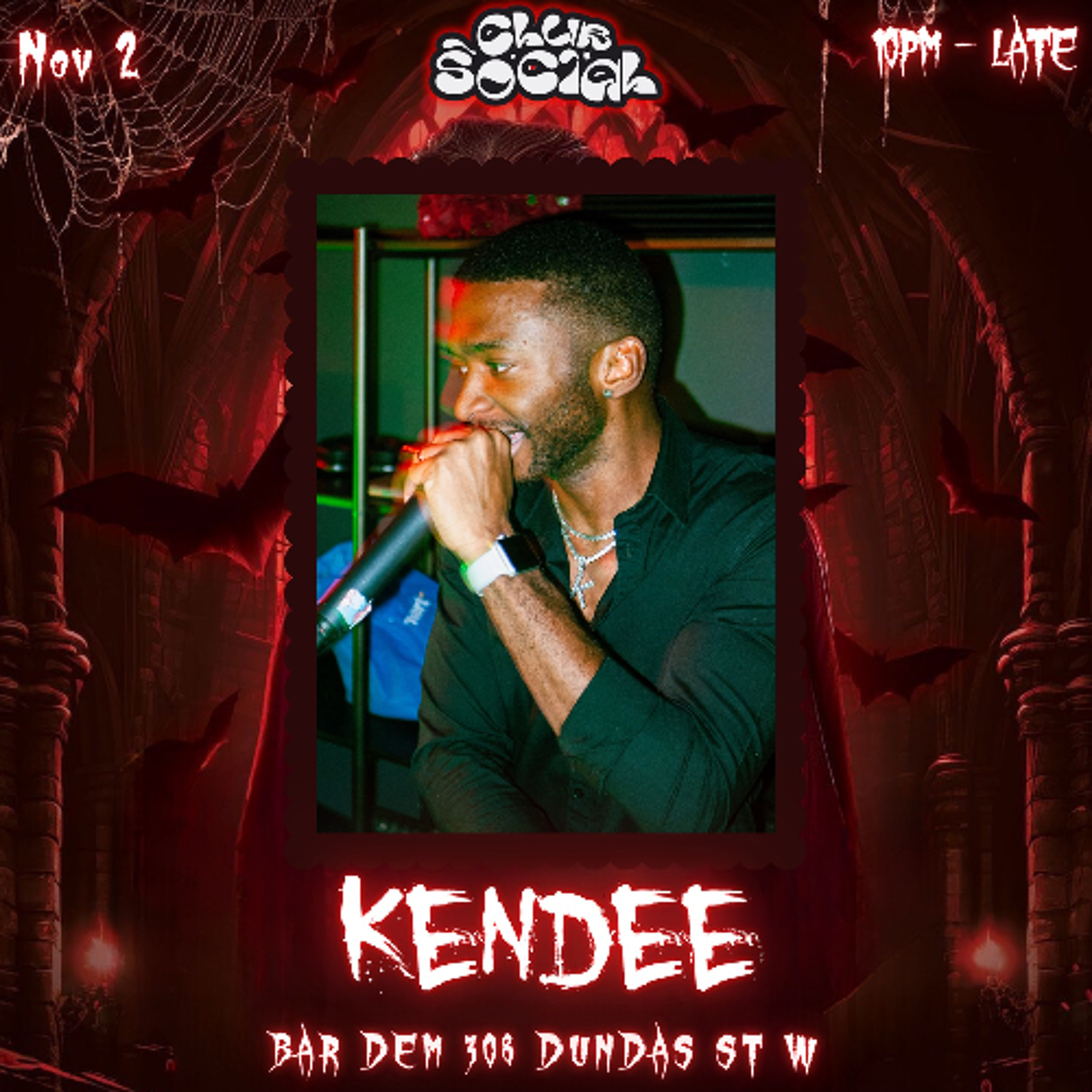 LIVE IN TORONTO @ CLUB SOCIAL'S HALLOWEEN PARTY (NOV 2) - DJ KENDEE || OPEN FORMAT MIX