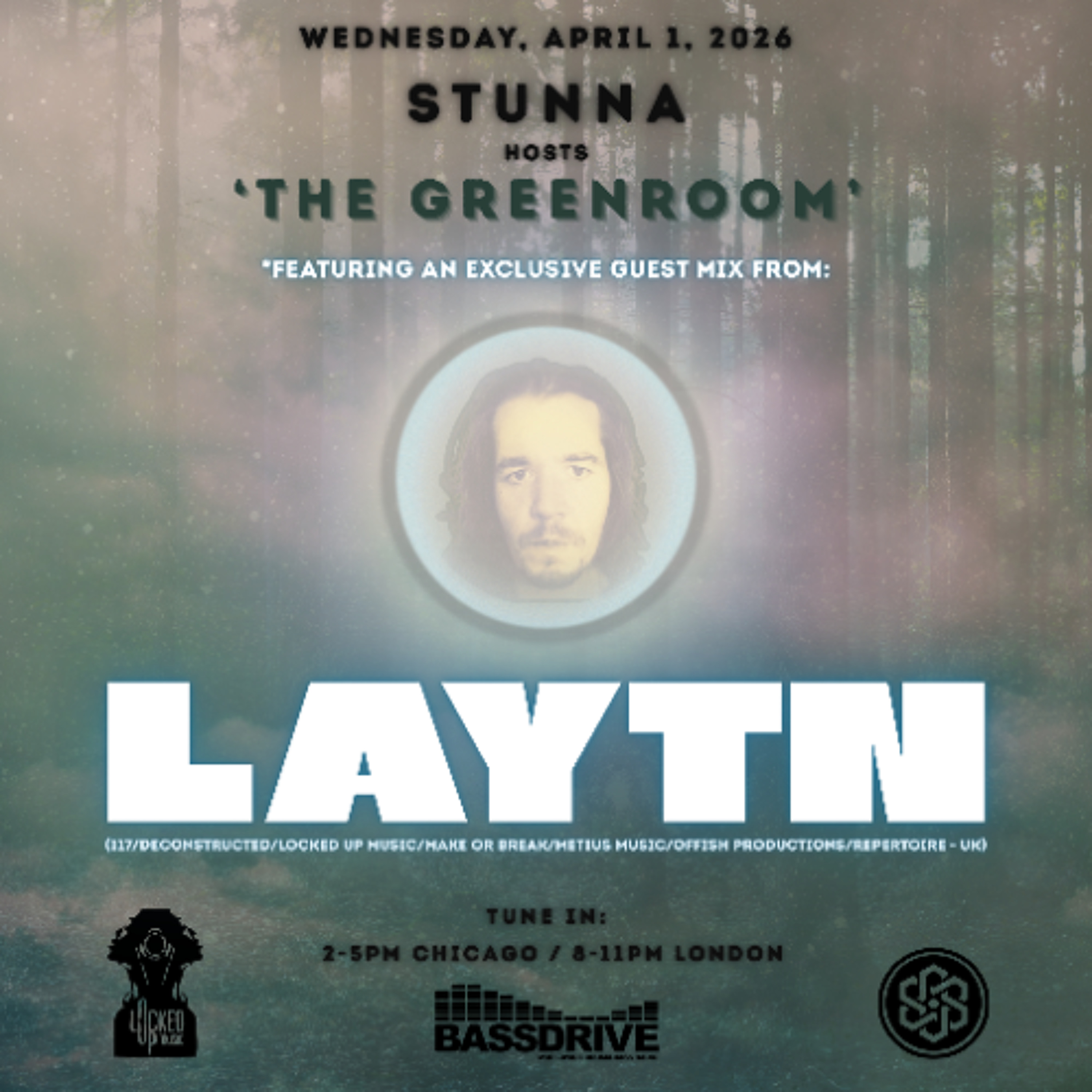STUNNA Hosts THE GREENROOM with LAYTN Guest Mix April 1 2026 episode artwork