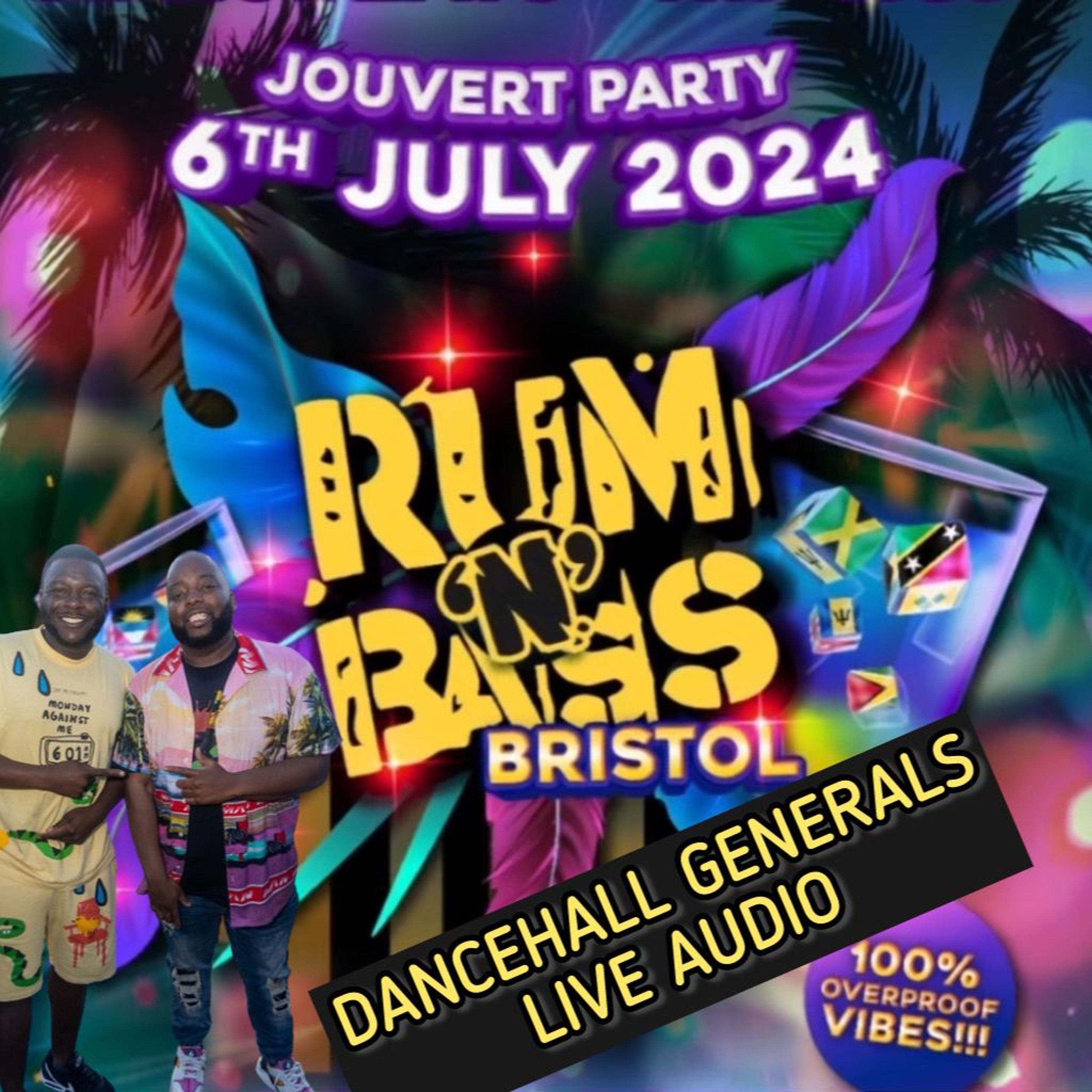 Dancehall Generals live @ Rum n Bass Bristol July 2024 Bashment/Afro