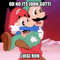 Mario and Luigi fight John Gotti because they owe him $200,00
