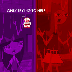 ANRI Arcane & Eleanor Forte - Only Trying to Help (VSynth AI Cover) | P&F: Mission Marvel OST